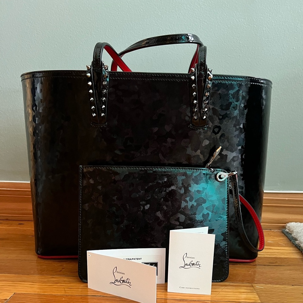 Authentic Christian LouBoutin Cabata Tote Barely Used